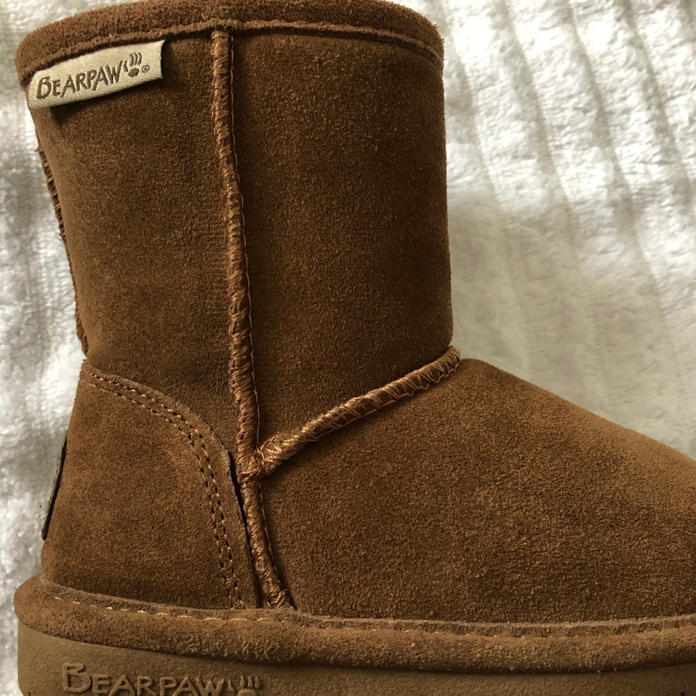 Toddler Sz 8US/7UK Brown Bear Paw Boots